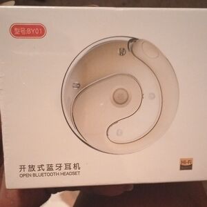 Open Bluetooth Headset in Cream